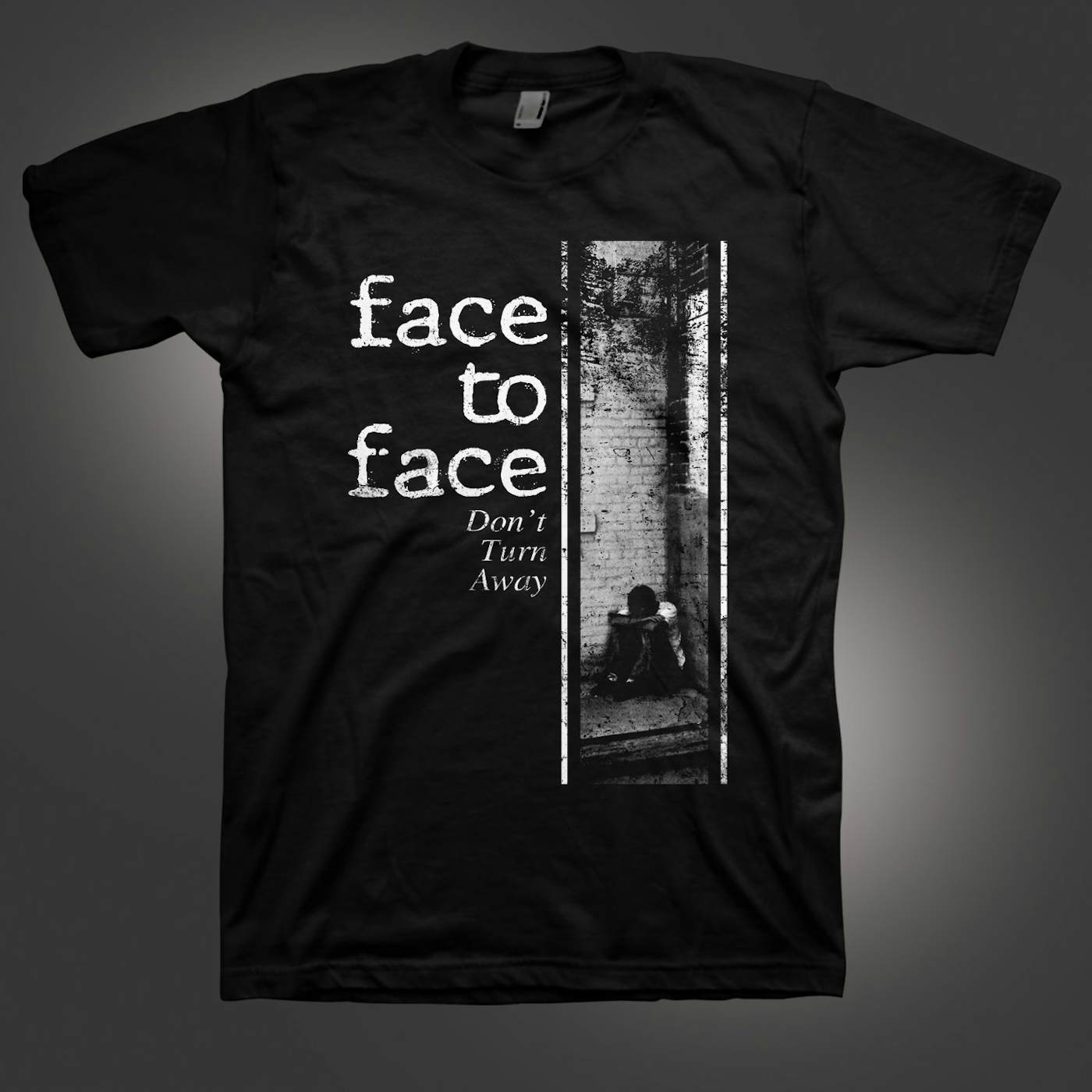 Face To Face Don't Turn Away T-Shirt (Black)