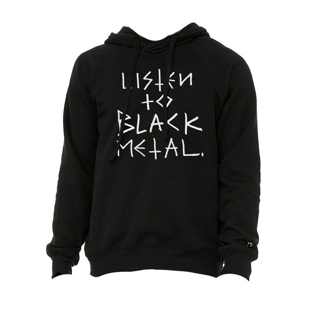 Matte best sale black hoodie