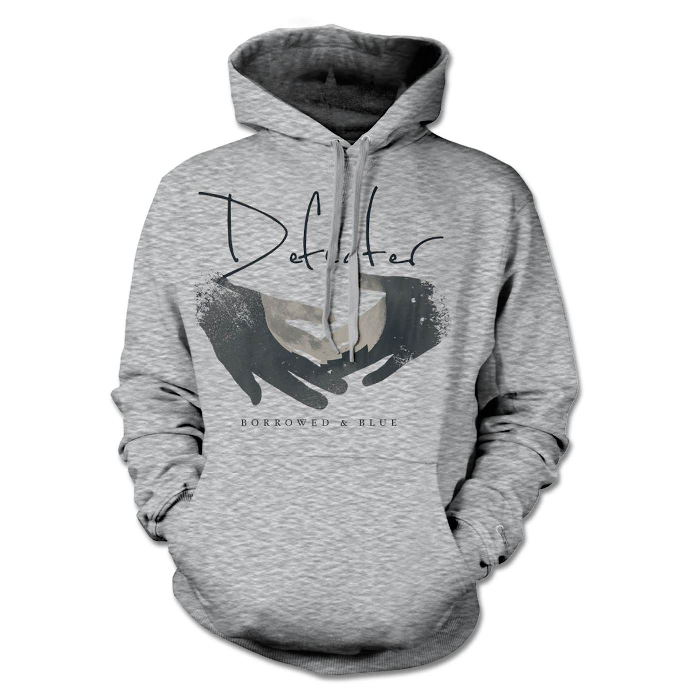 Defeater Borrowed Blue Pullover Hoodie (Heather Gr
