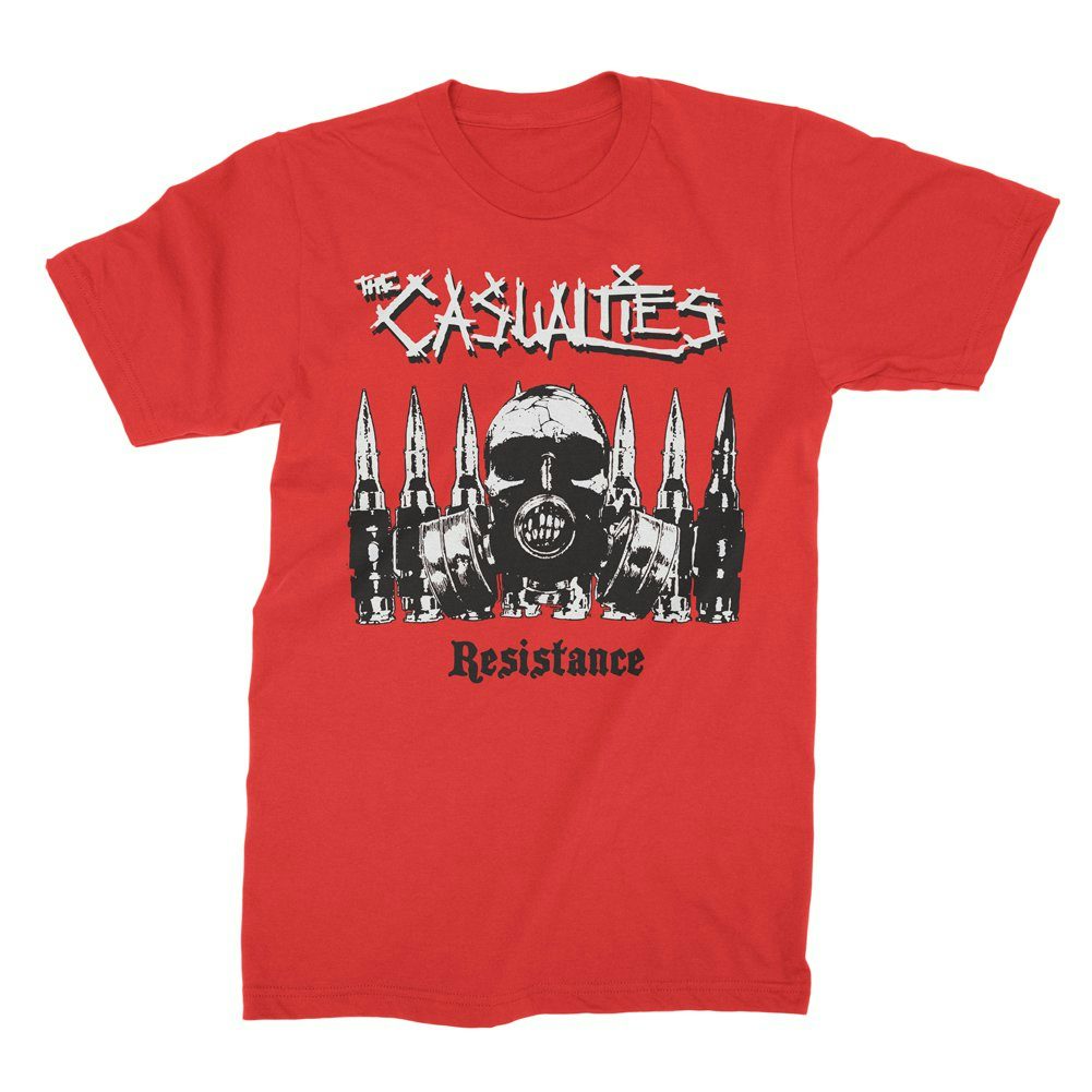 The Casualties Resistance Tee (Red)