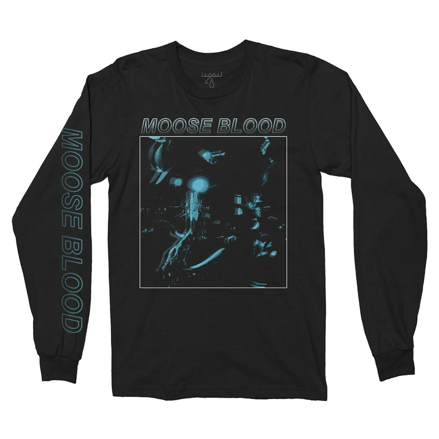 Moose Blood Echo Long Sleeve Tee (Black)