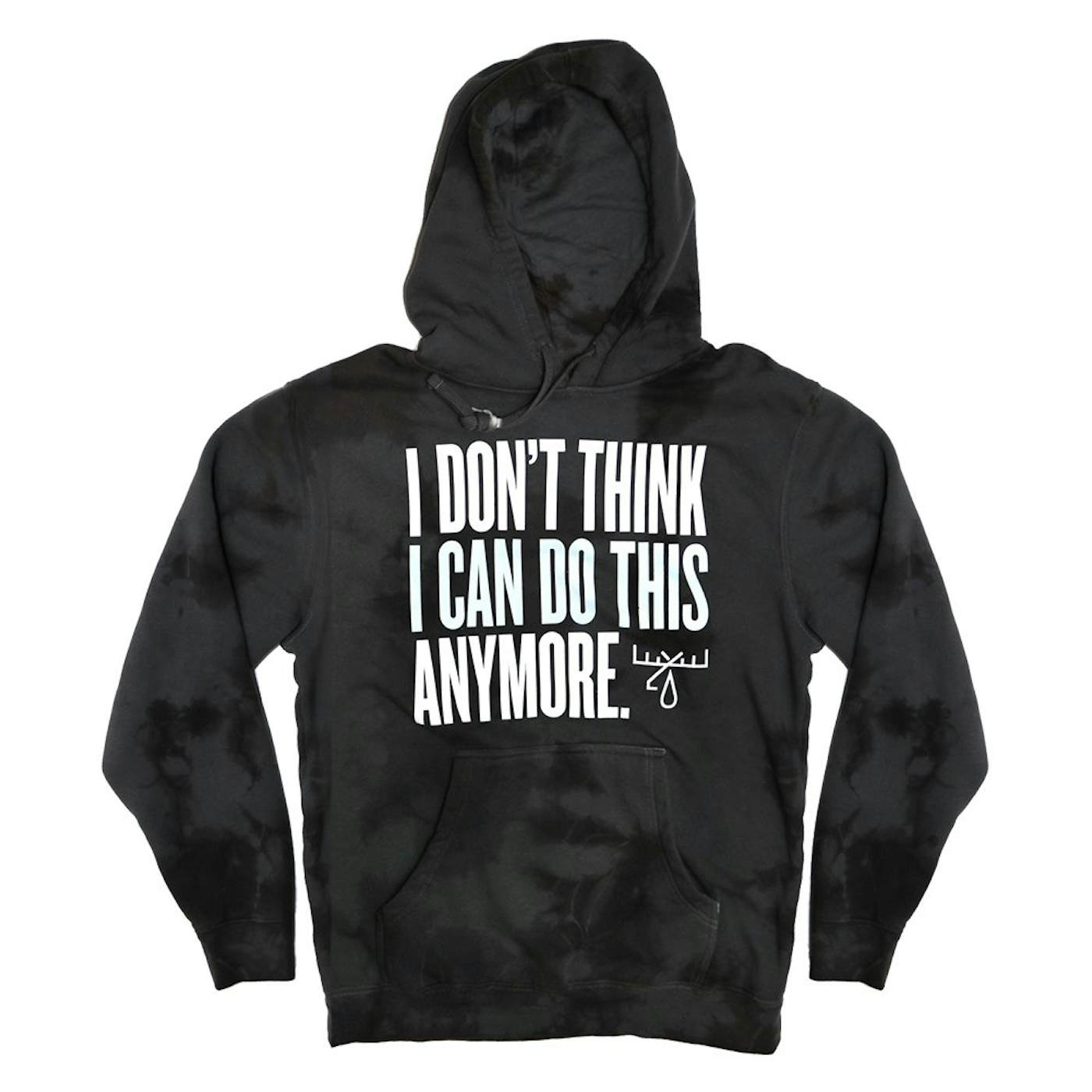 Moose Blood I Don't Think Pullover Hoodie (Acid Wash Gray)
