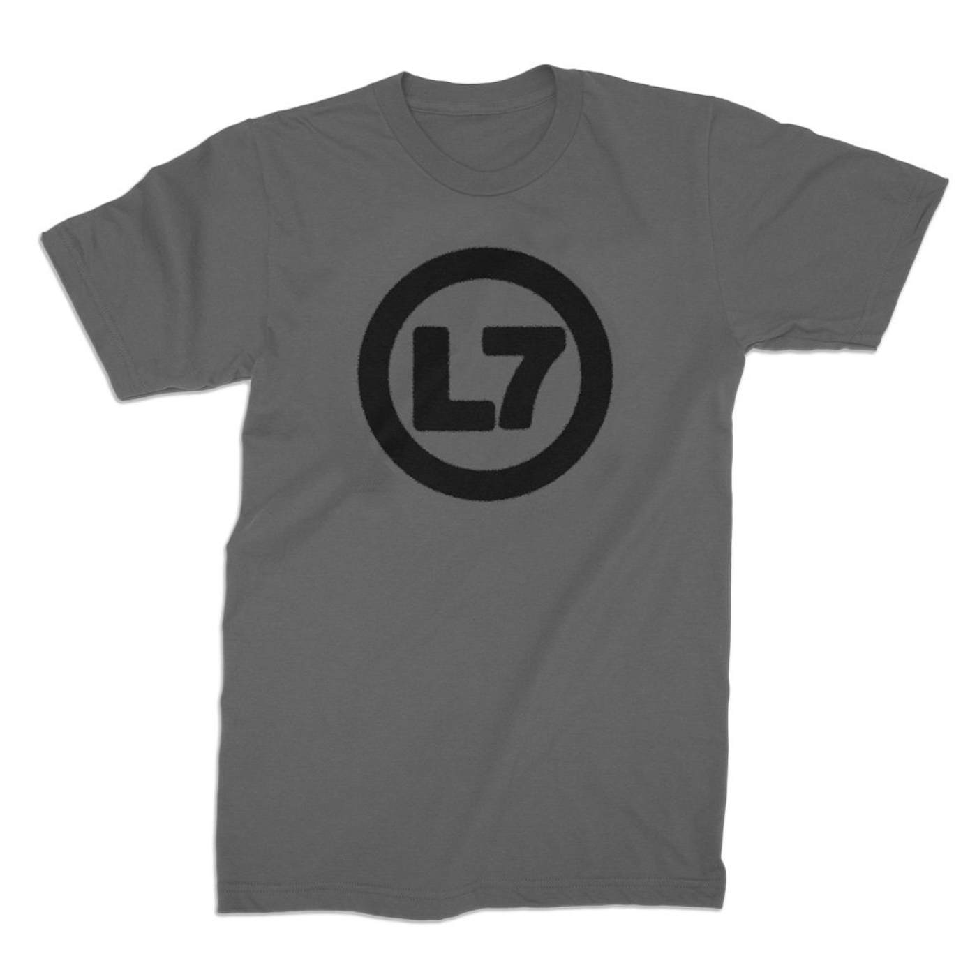 L7 Spray Logo Tee (Charcoal)