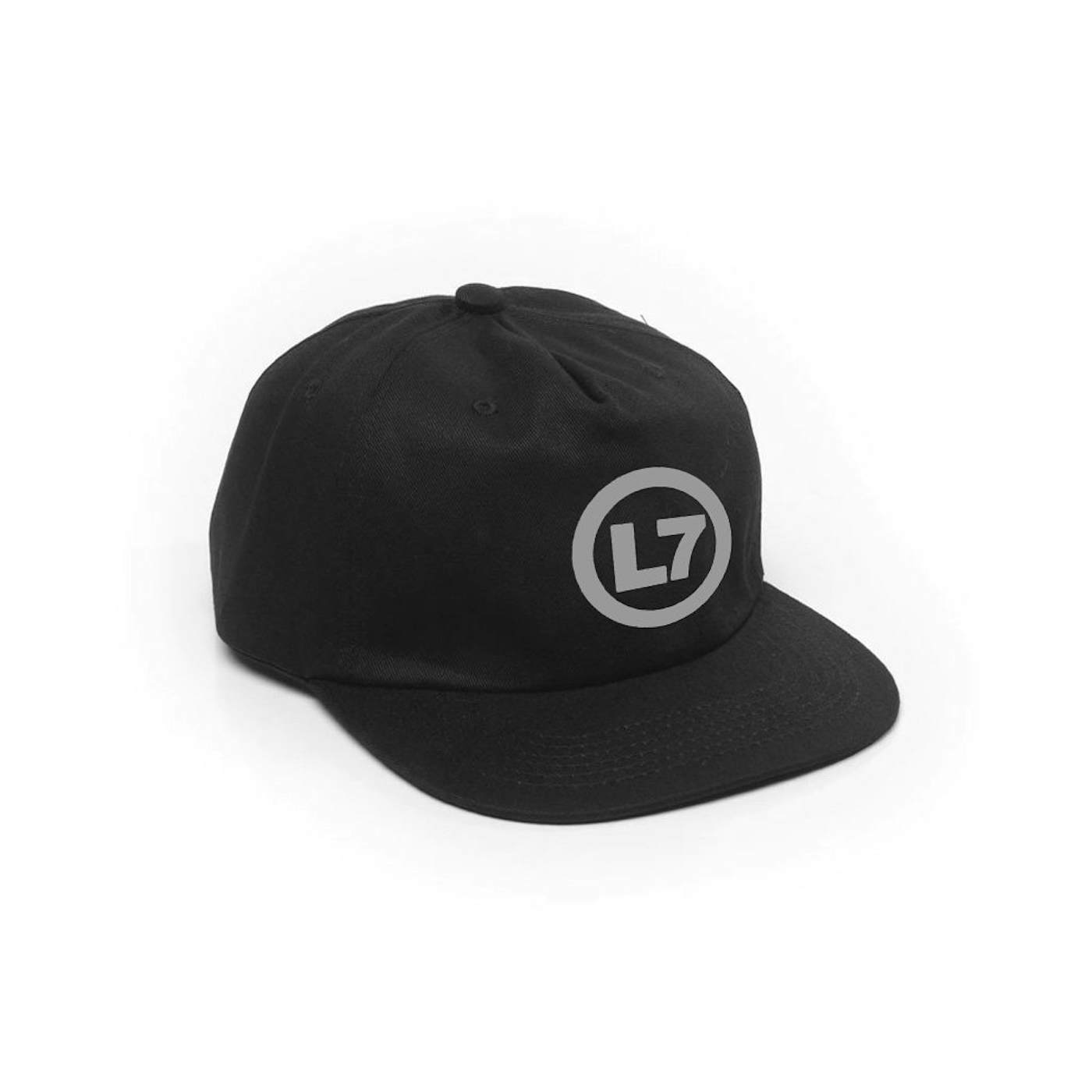 L7 Spray Logo Unstructured Snapback (Black)