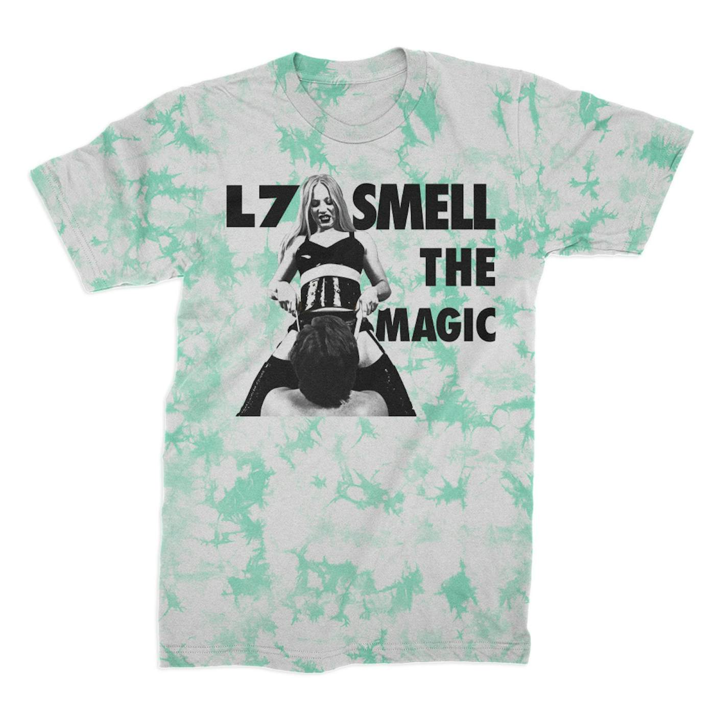L7 Smell The Magic Limited Crystal Dye Tee (White/Min