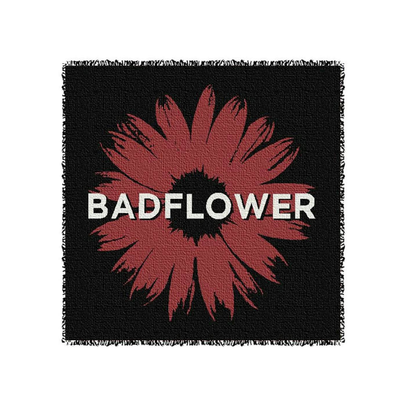 Badflower Daisy Woven Blanket