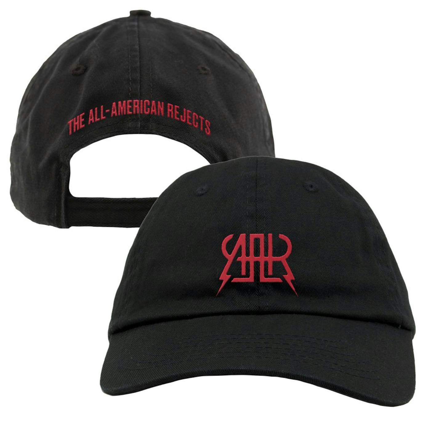 The All-American Rejects Logo Dad Hat (Black)