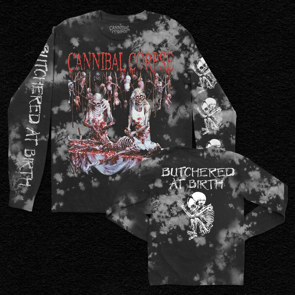 cannibal corpse butchered at birth shirt