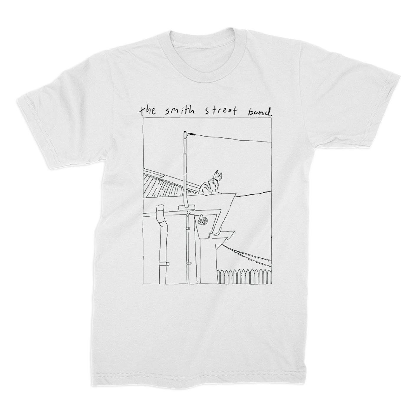 The Smith Street Band Mouse The Cat Tee (White)