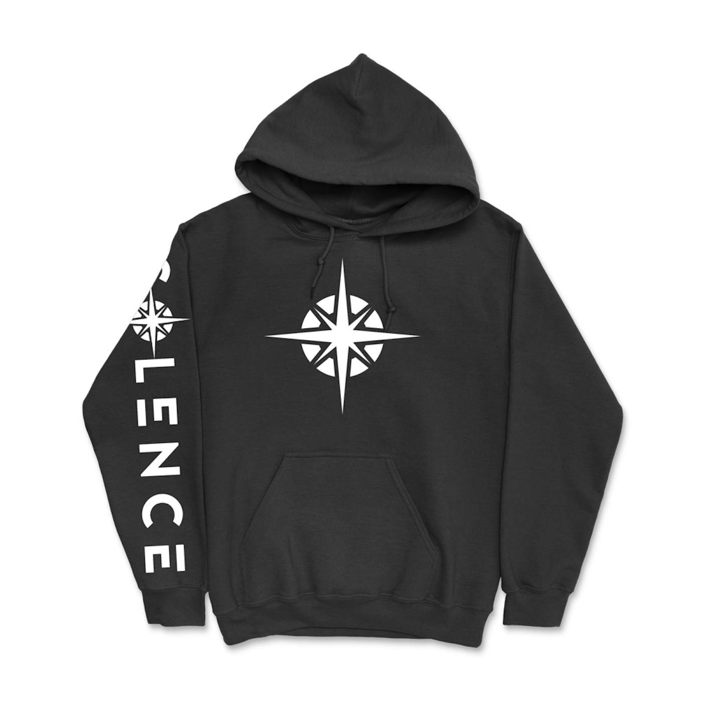 Solence Compass Pullover Hoodie (Black)