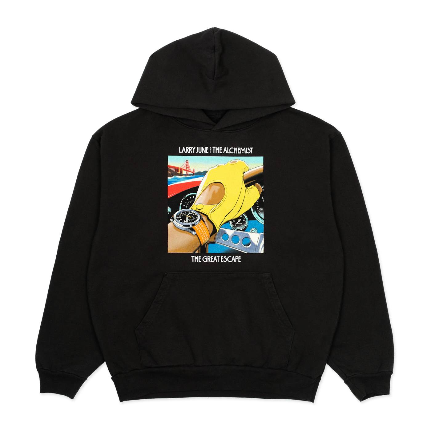 Larry June TGE Album Hoodie (Black)