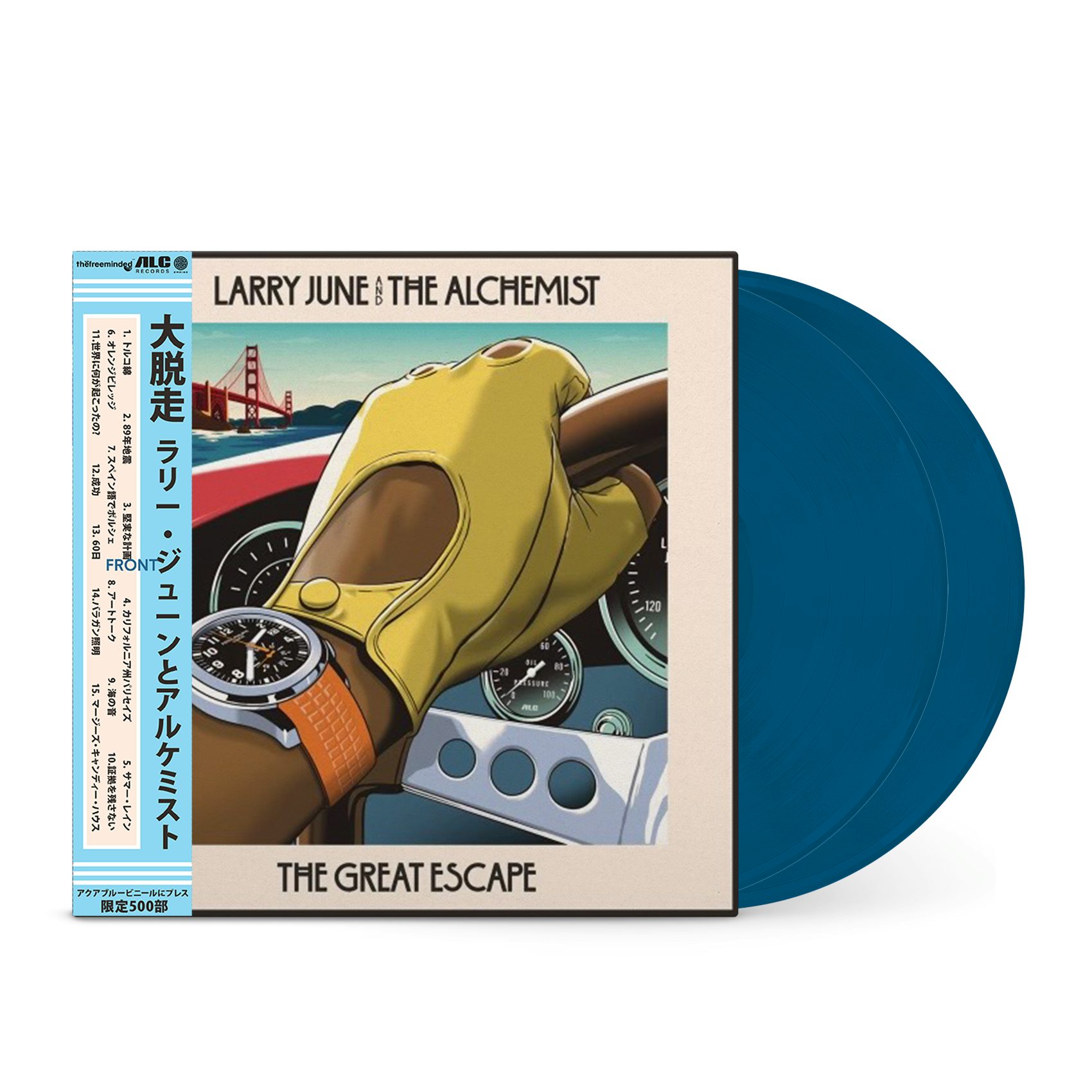 Larry June The Great Escape Aqua Vinyl