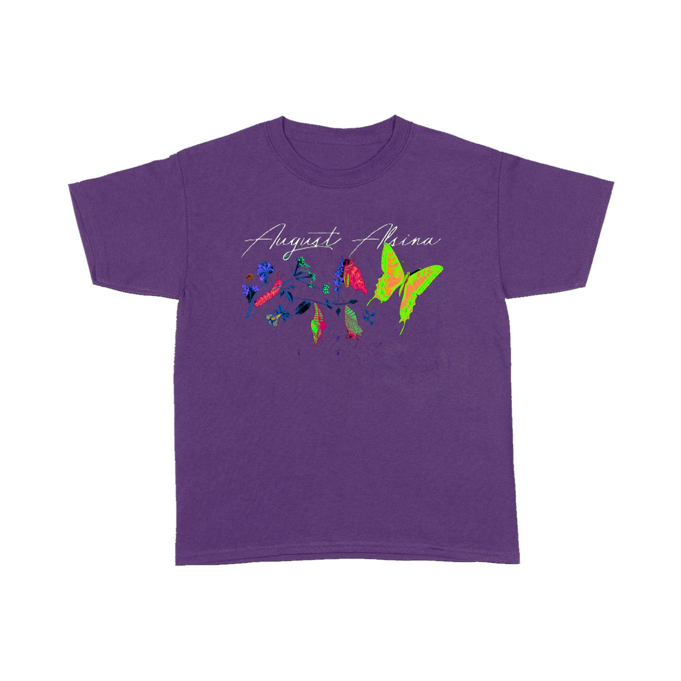 August Alsina Transitions Purple T-Shirt + Download