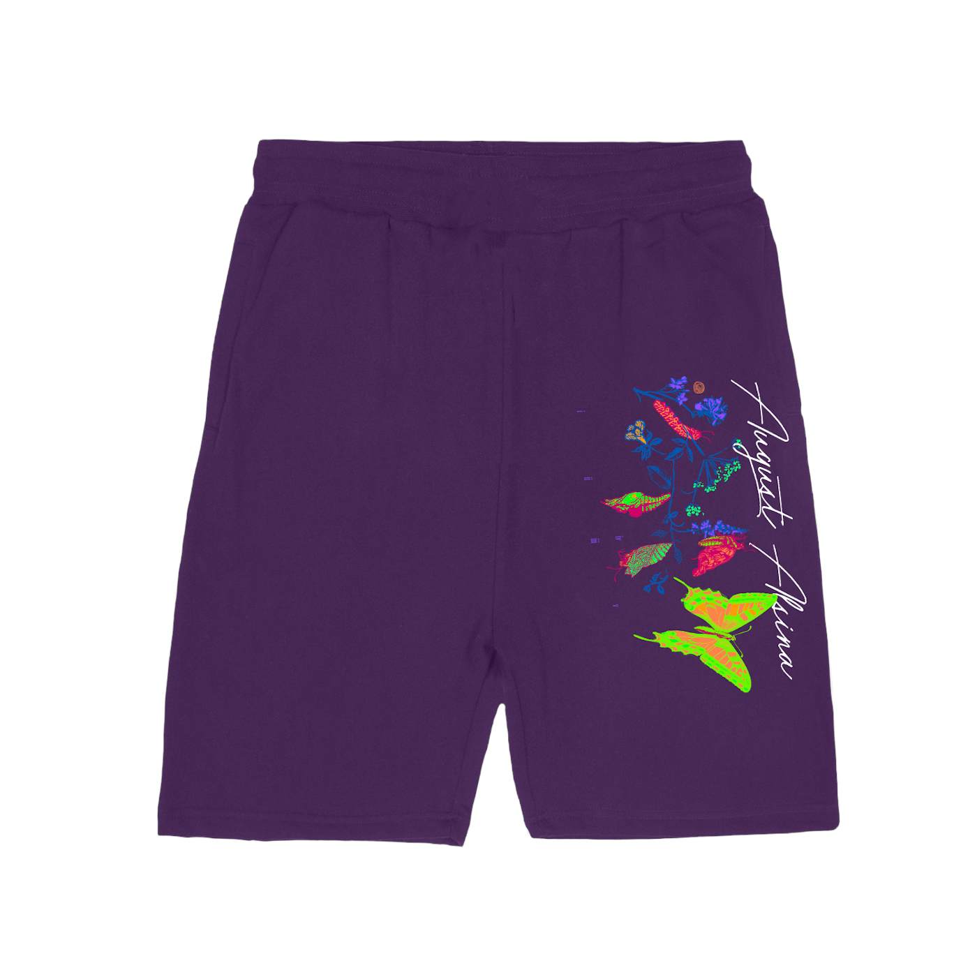 August Alsina Transitions Purple Shorts