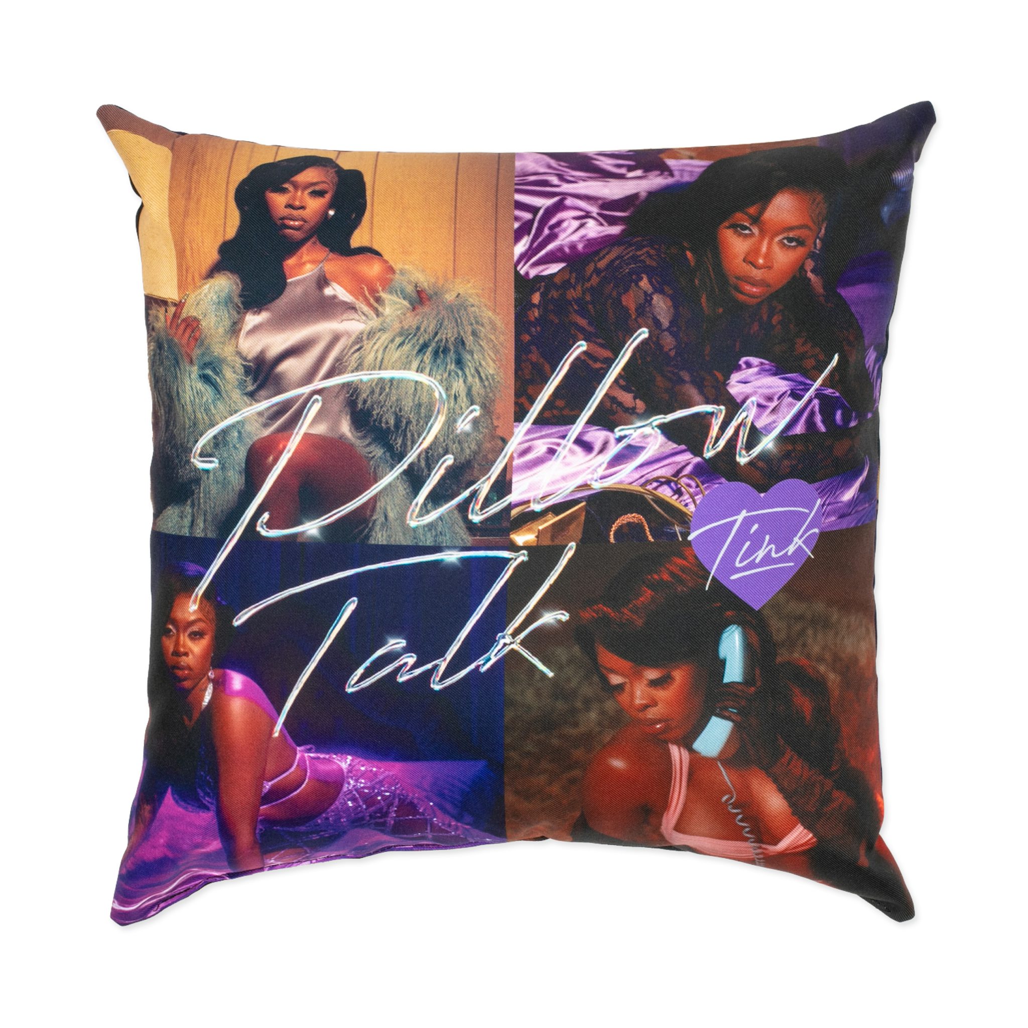 Tink Pillow Talk Collage Pillow