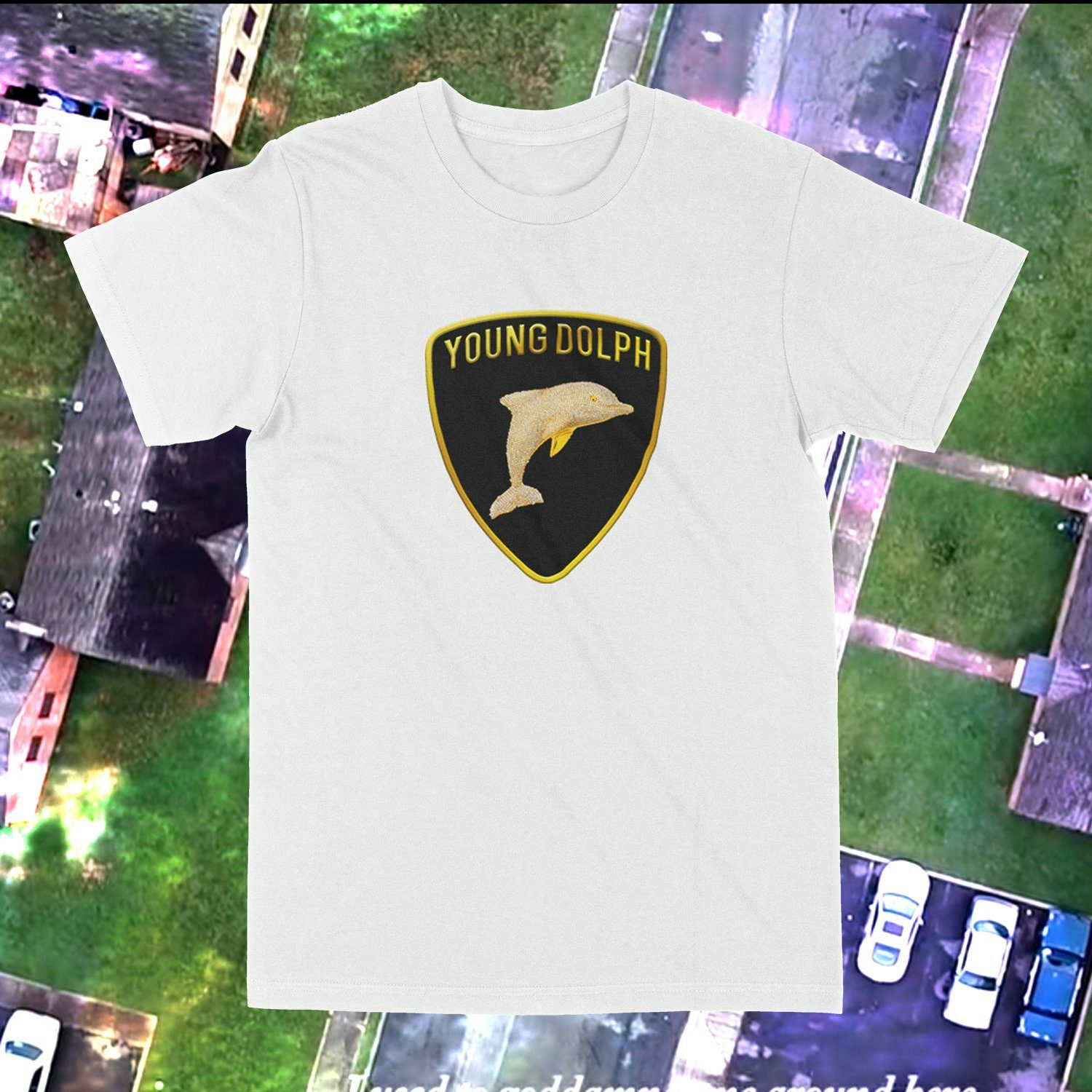 Young Dolph Rich Slave Dolph Emblem White Tee Bundle White Tee Download