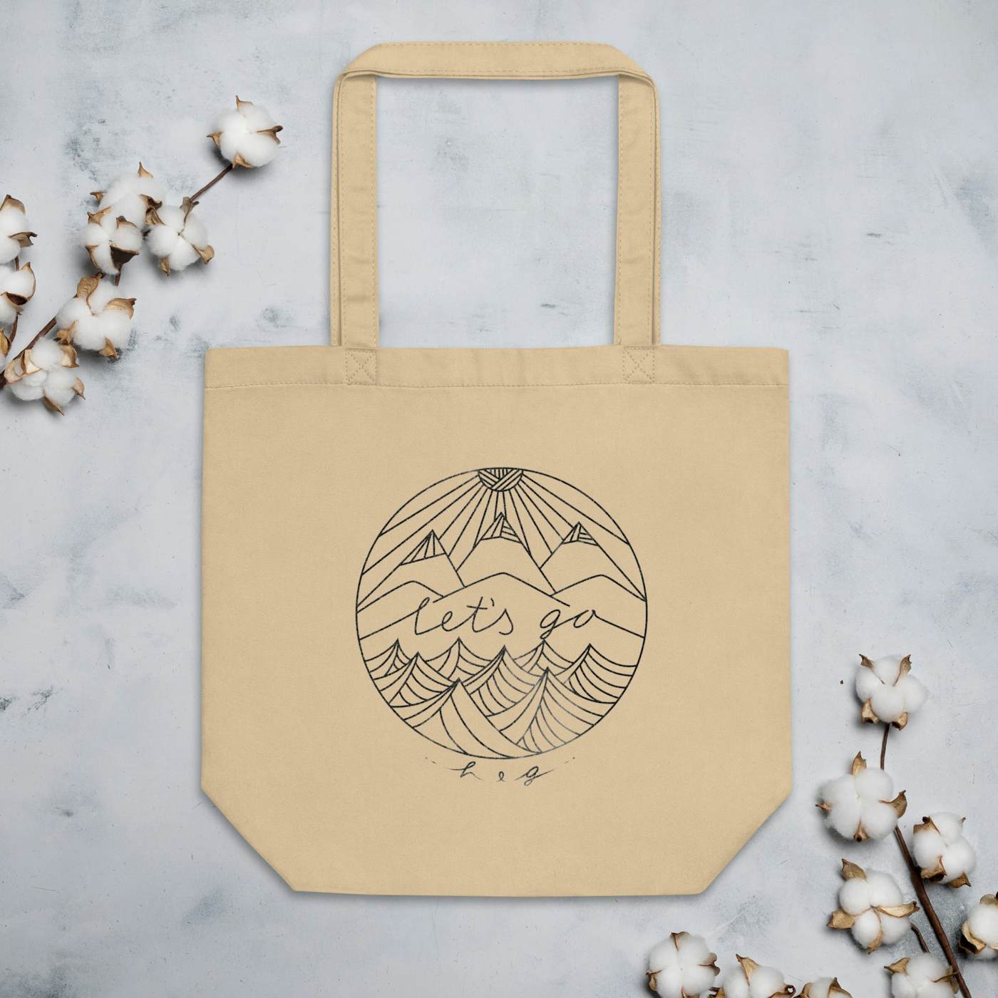 Handsome and Gretyl "Let's Go" Eco Tote Bag