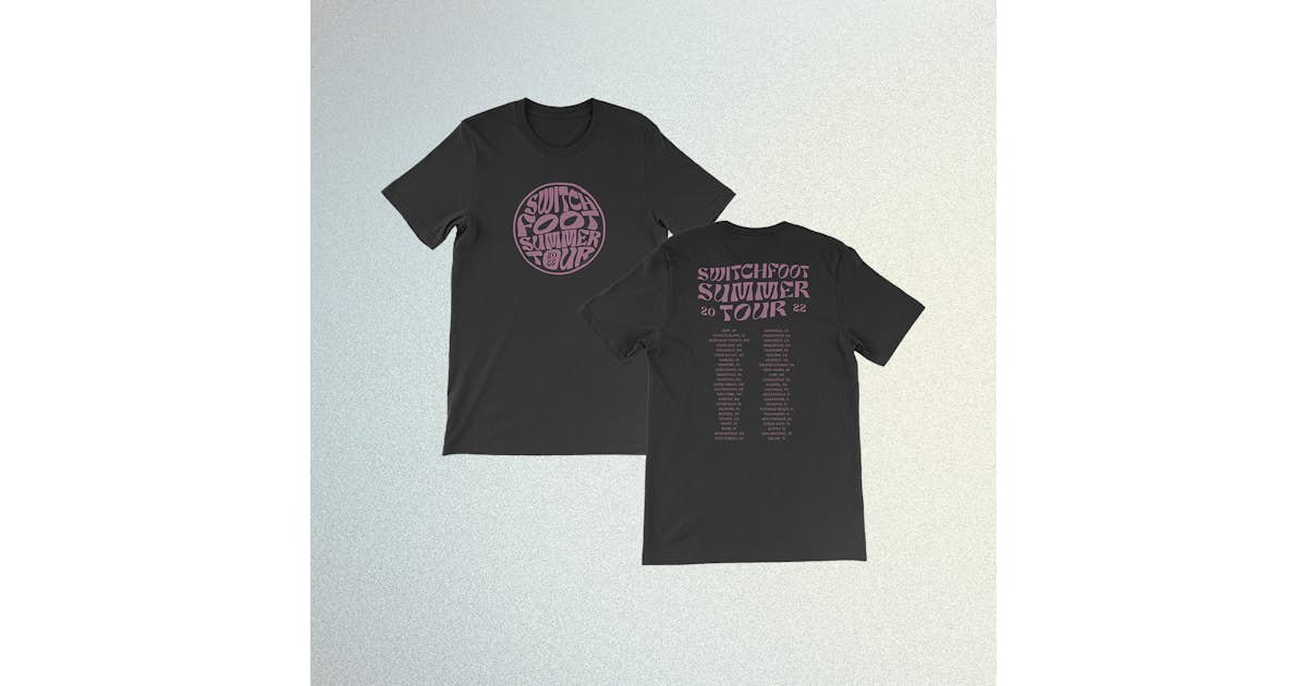 PINEMART Switchfoot Live 2023 Switchfoot Beautiful Letdown Shirt || Switchfoot The Beautiful Letdown 2023 Tour T-Shirt