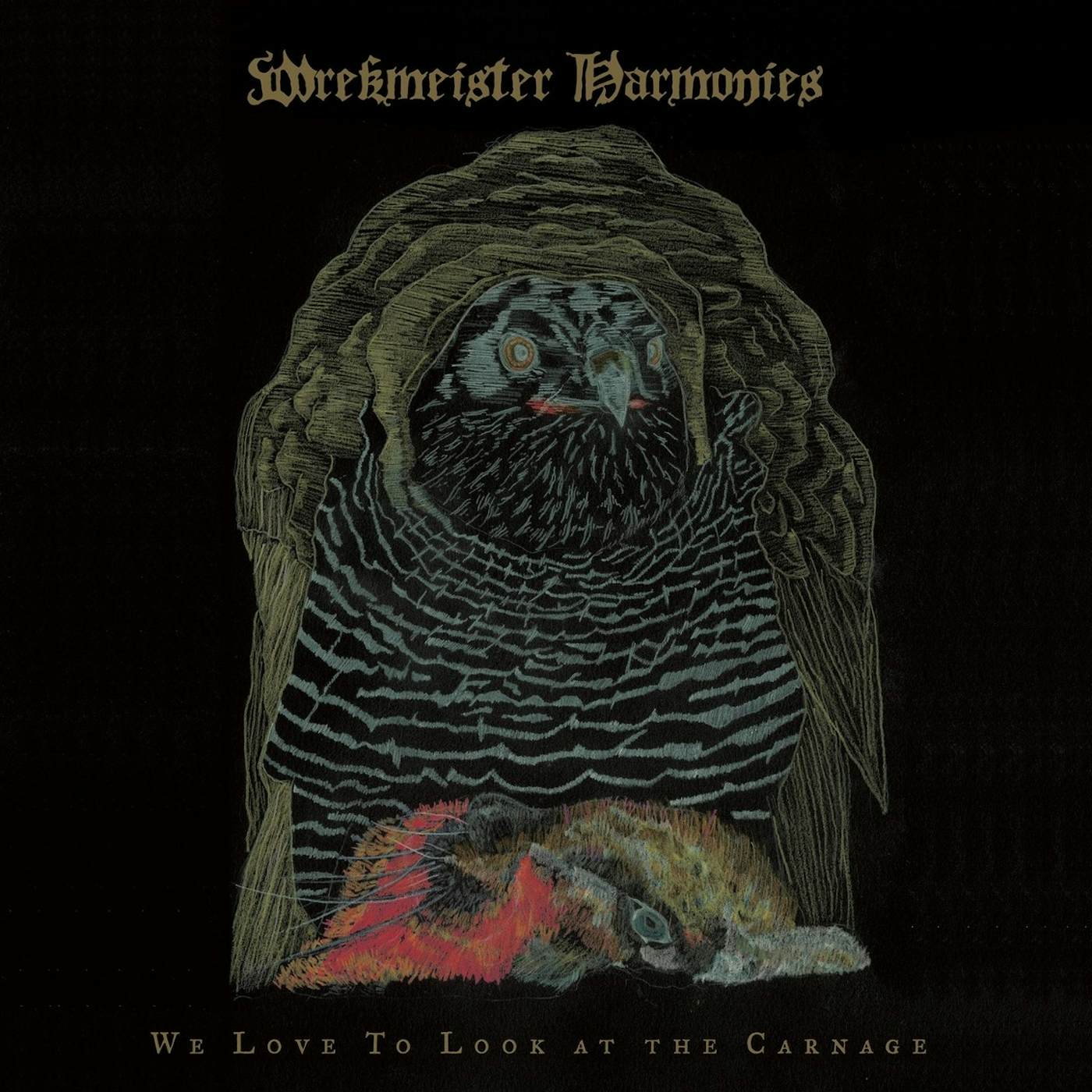 Wrekmeister Harmonies / We Love to Look at the Carnage - Blood Orange LP Vinyl
