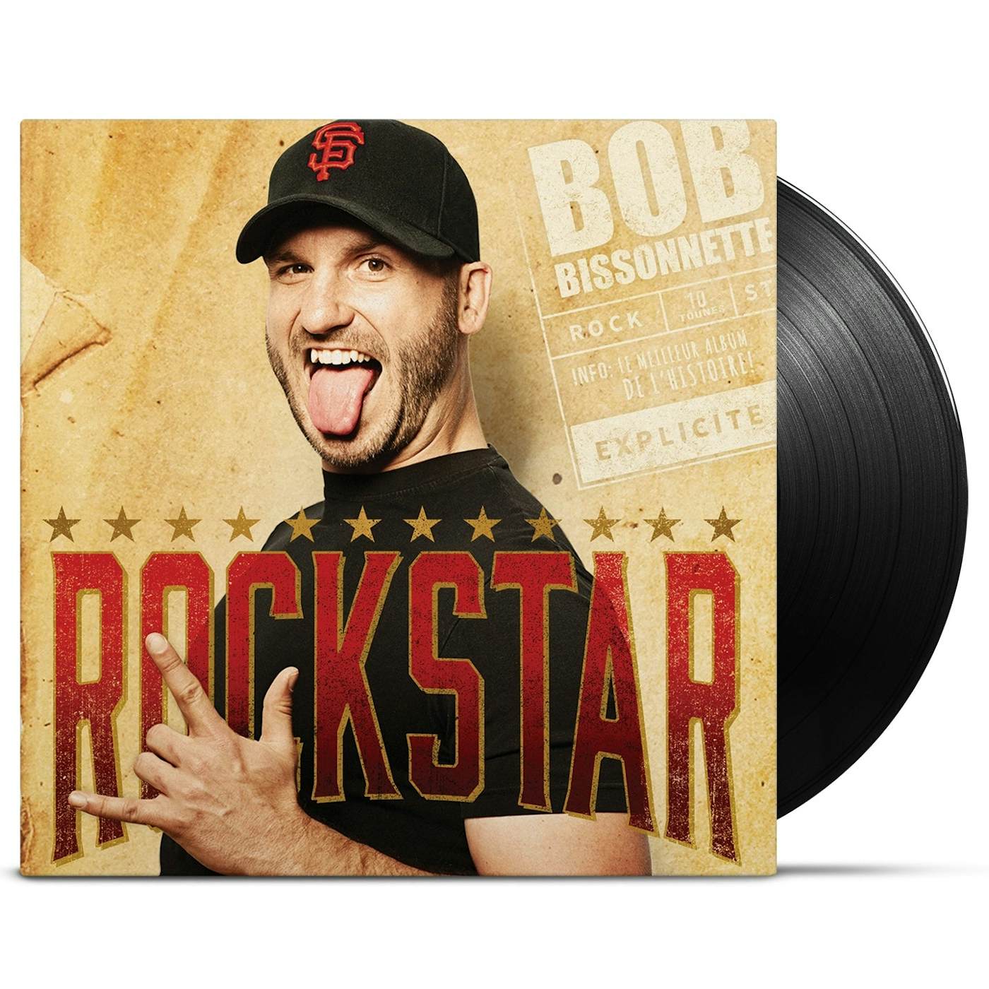 Bob Bissonnette / Rockstar - LP Vinyl