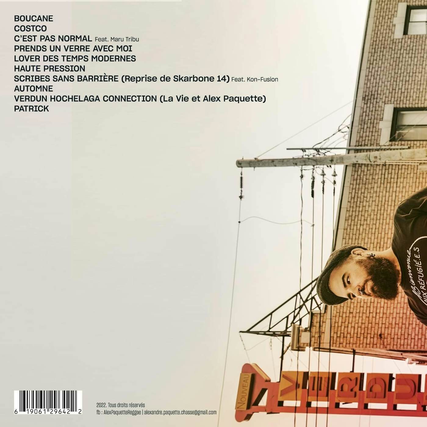 Alex Paquette / Reggae de Verdun - CD