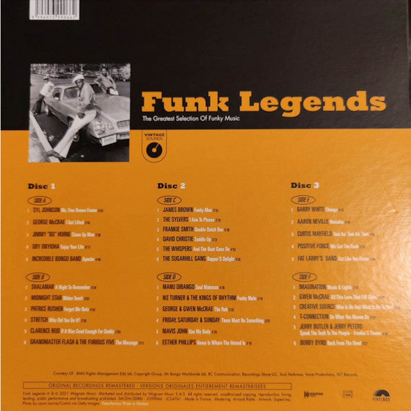 Various Artists Various / Funk Legends - 3LP (Vinyl)