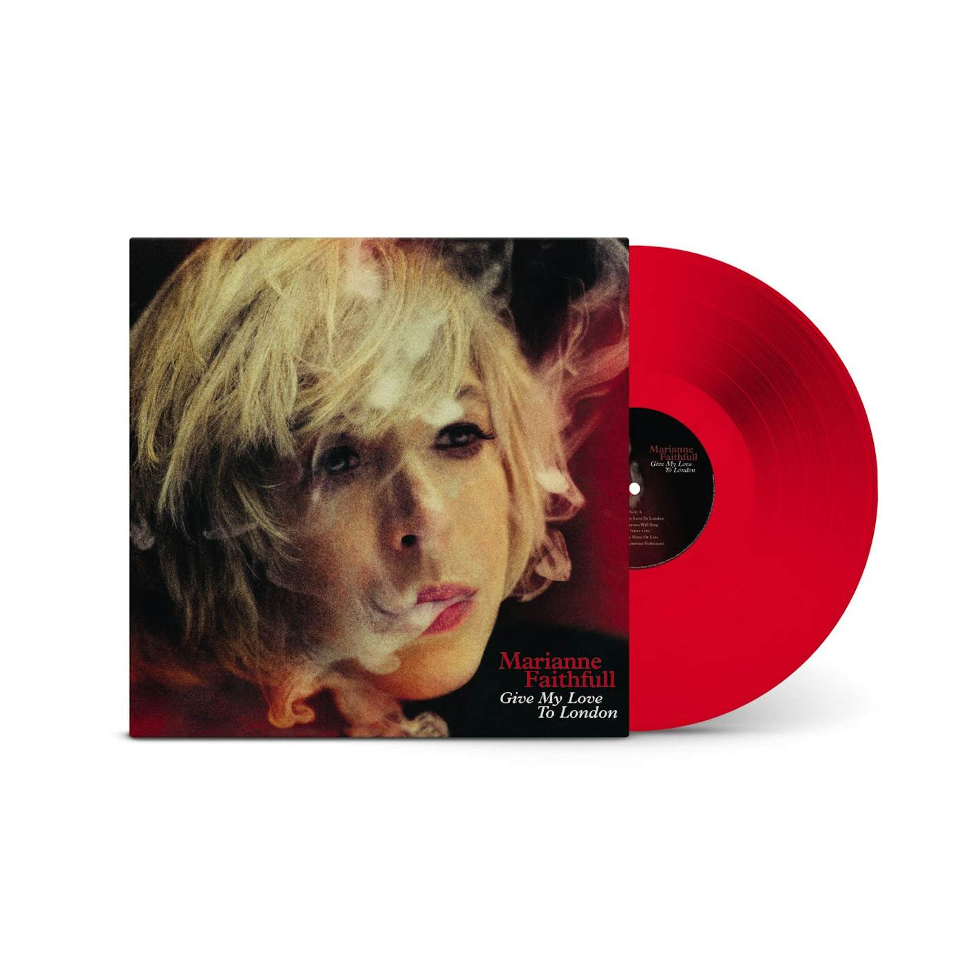 Marianne Faithfull / Give My Love To London - LP RED (Vinyl)