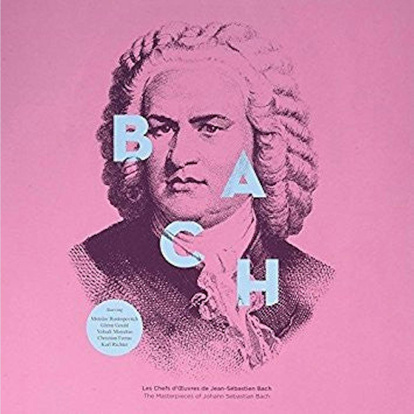 Johann Sebastian Bach / Les Chefs D'Œuvres De Jean Sebastien Bach = The Masterpieces Of Johann-Sebastian Bach - LP (Vinyl)