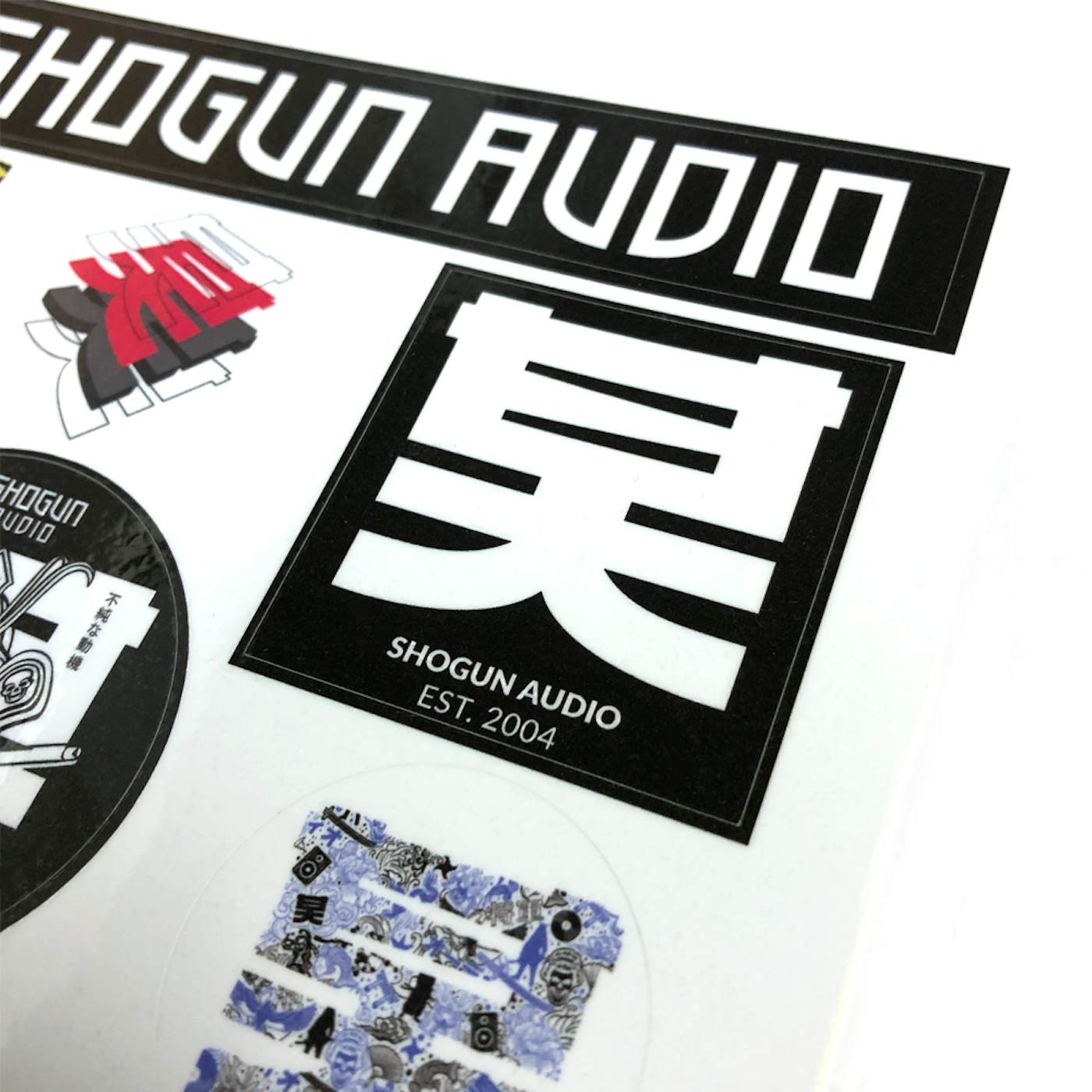 Shogun Audio Sticker Pack