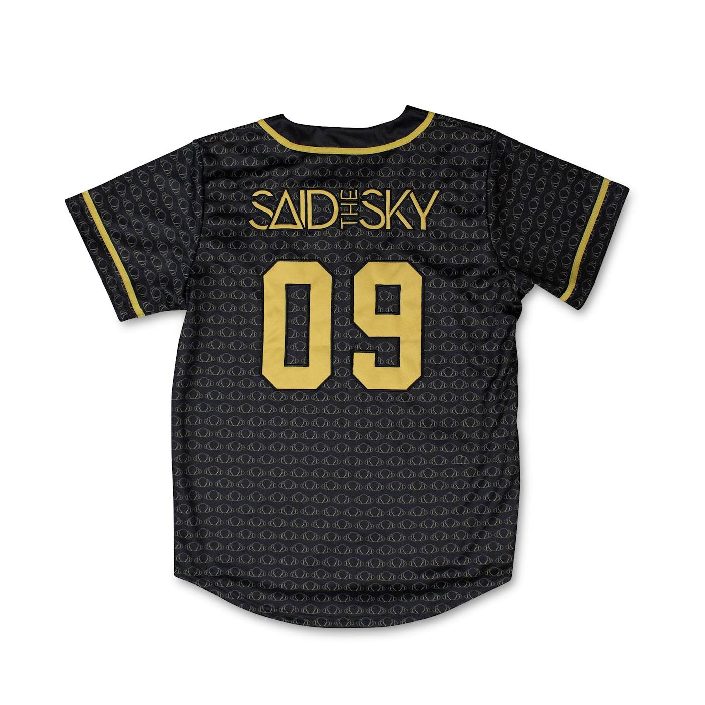 Said The Sky Baseball Jersey / Black