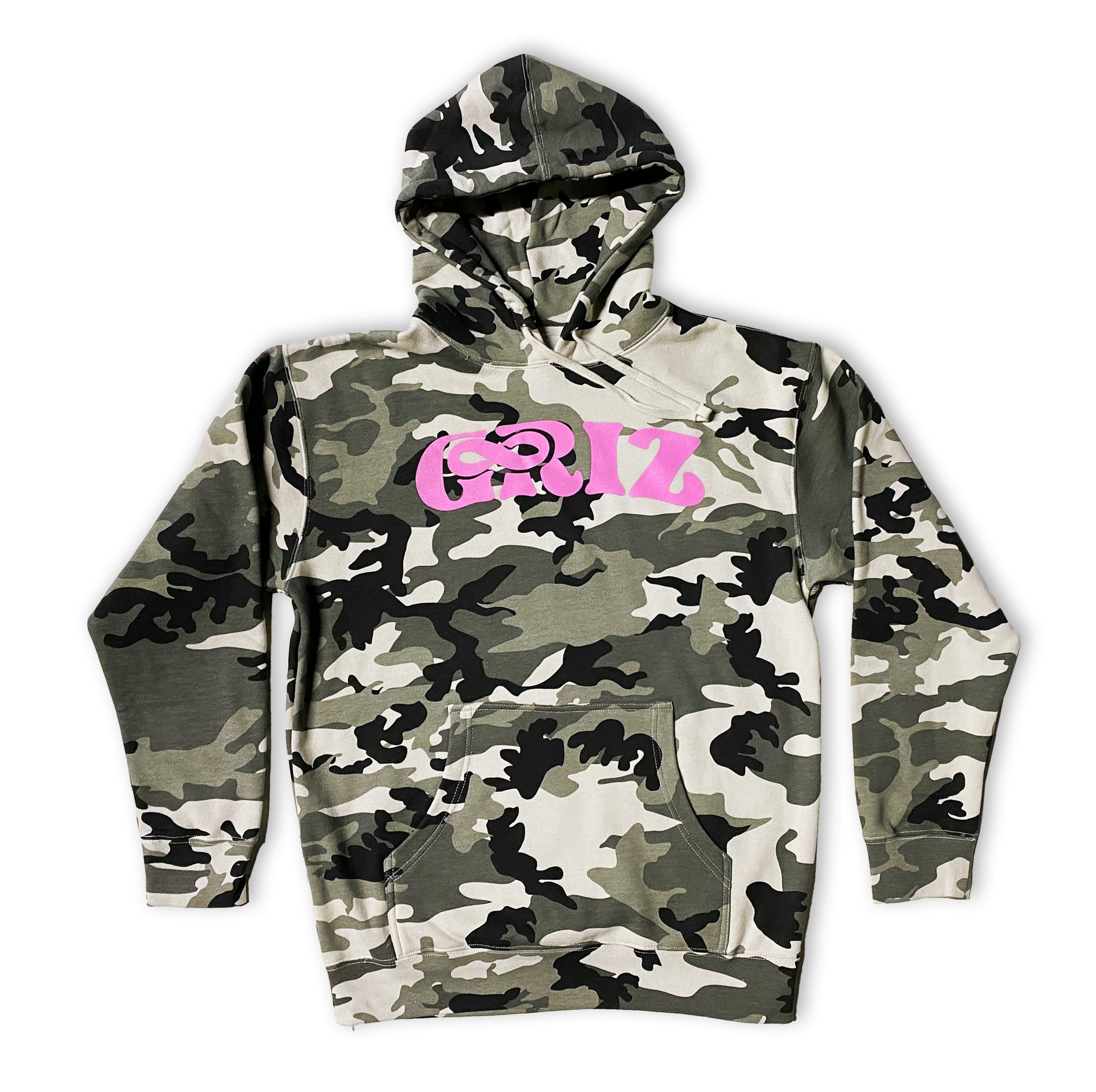 snow camo pullover