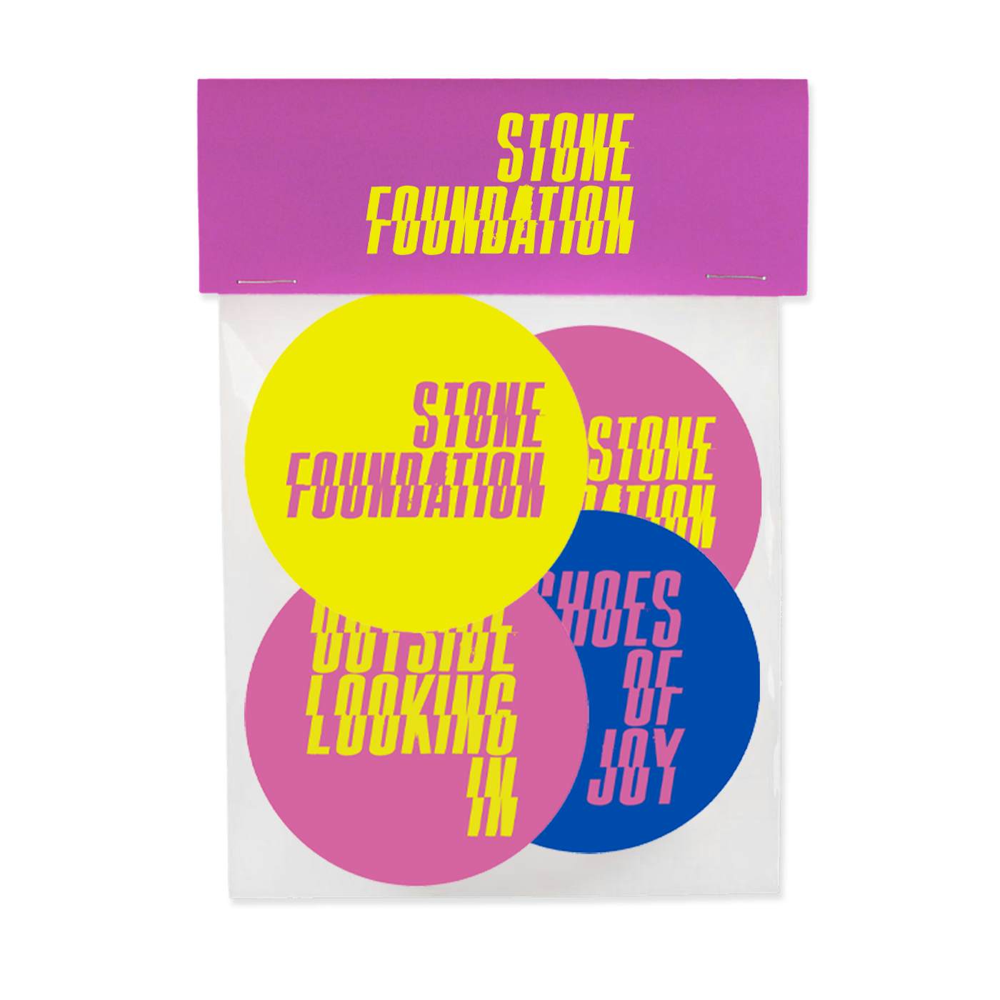 Stone Foundation Sticker Pack