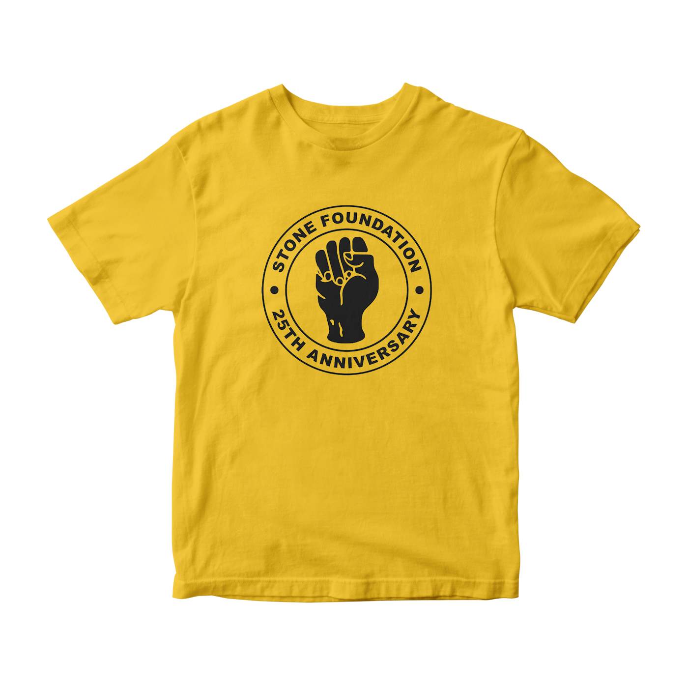 Stone Foundation 25th Anniversary T-Shirt (Yellow)