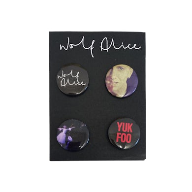 Wolf Alice Pin Badge Set