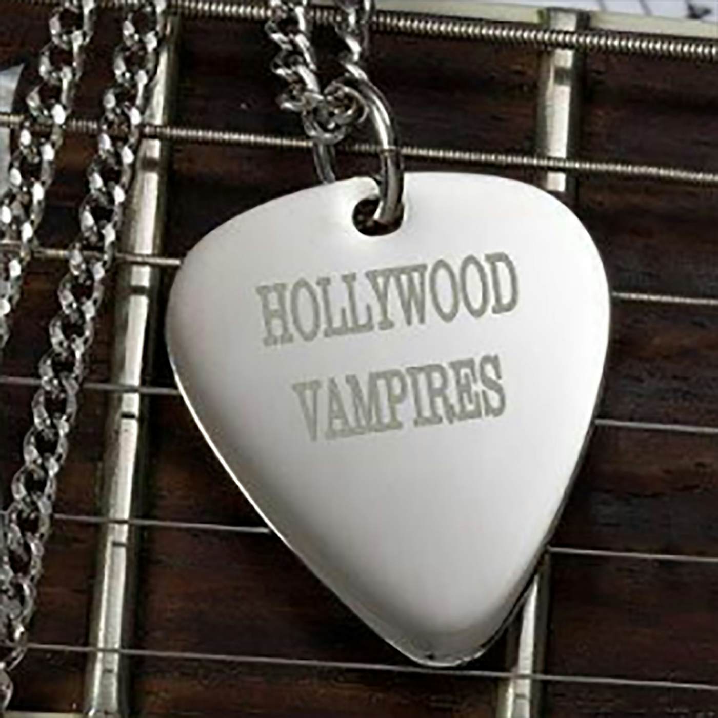 Hollywood Vampires Guitar Pick Necklace