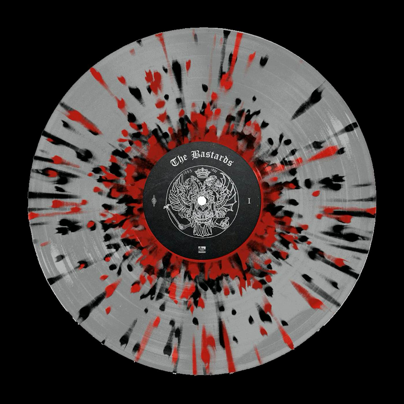 Palaye Royale - 'The Bastards' Vinyl Ultra Clear w/ Red & Black Splatter