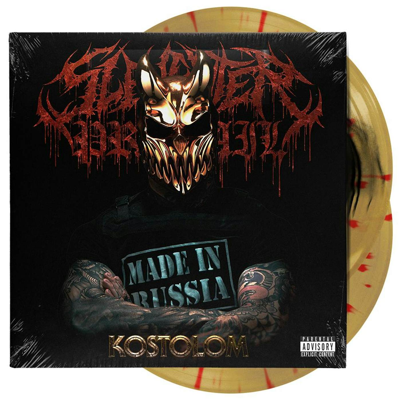Slaughter To Prevail - Kostolom Vinyl (2xLP Gatefold Black & Beer Vinyl w/ Red Splatter)
