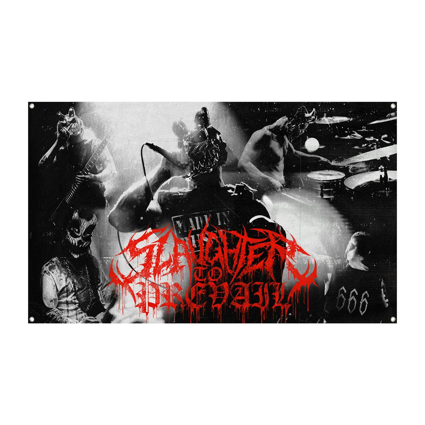 Slaughter To Prevail - Live Wall Flag