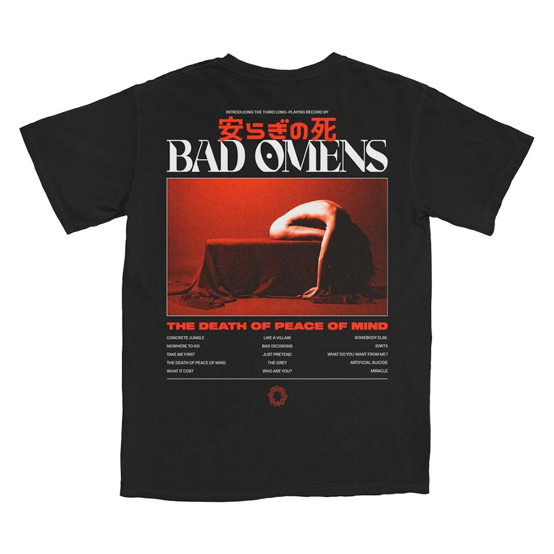 Bad Omens Tracklist Tee