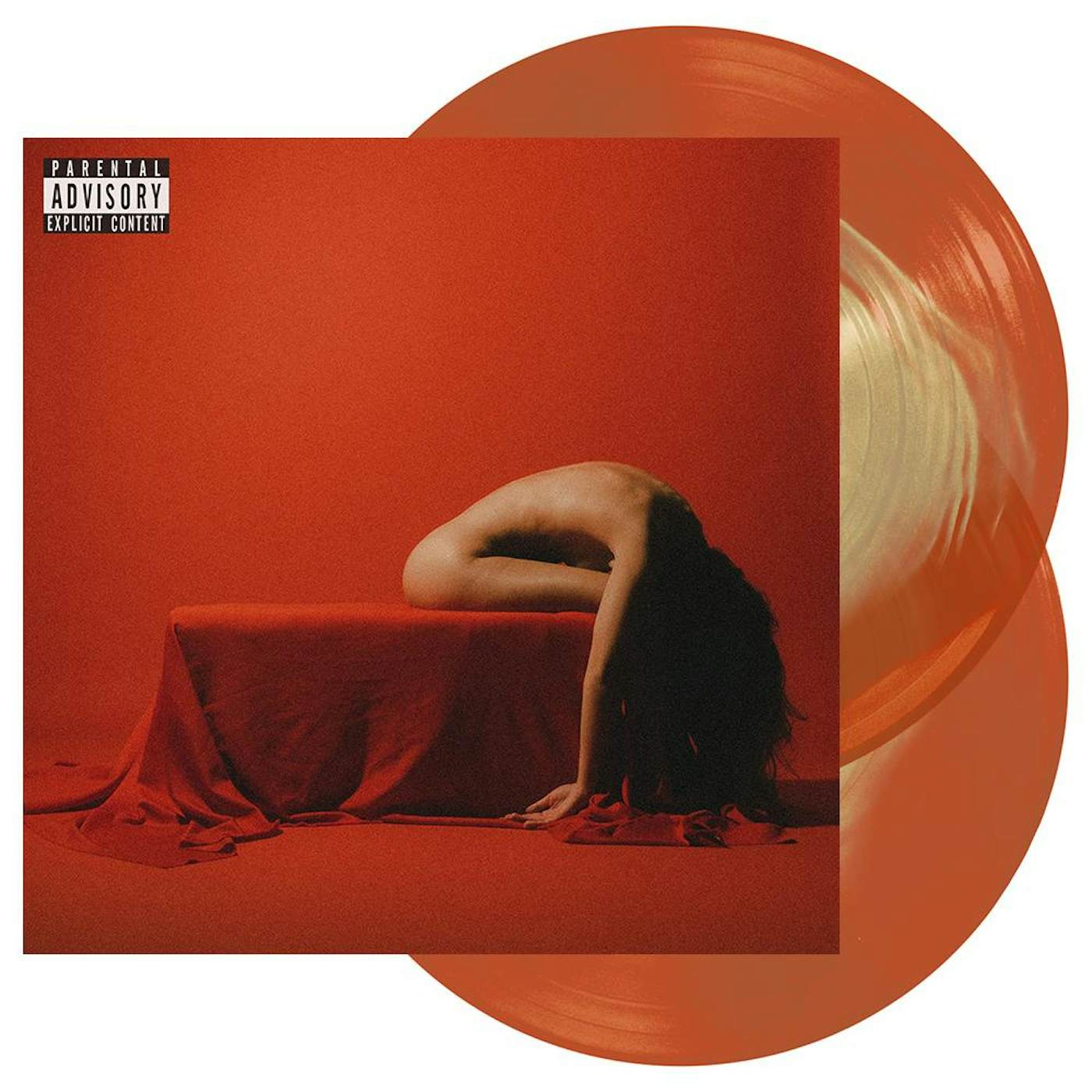 Bad Omens - "The Death Of Peace Of Mind" - Bone Inside Transparent Orange 2xLP