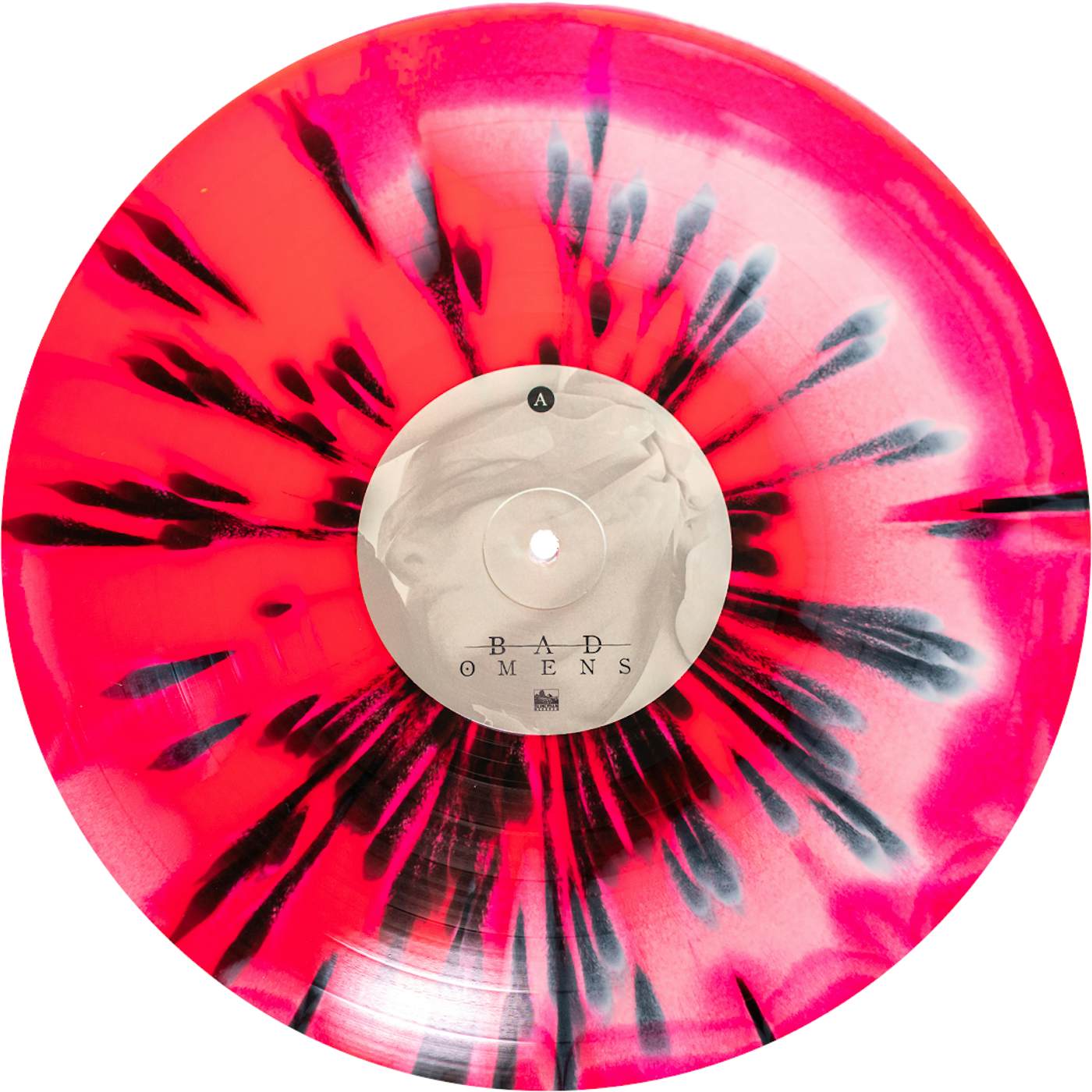 Bad Omens - 'Bad Omens' Vinyl (Neon Pink + Bone Side A/B w/ Black Heavy Splatter)