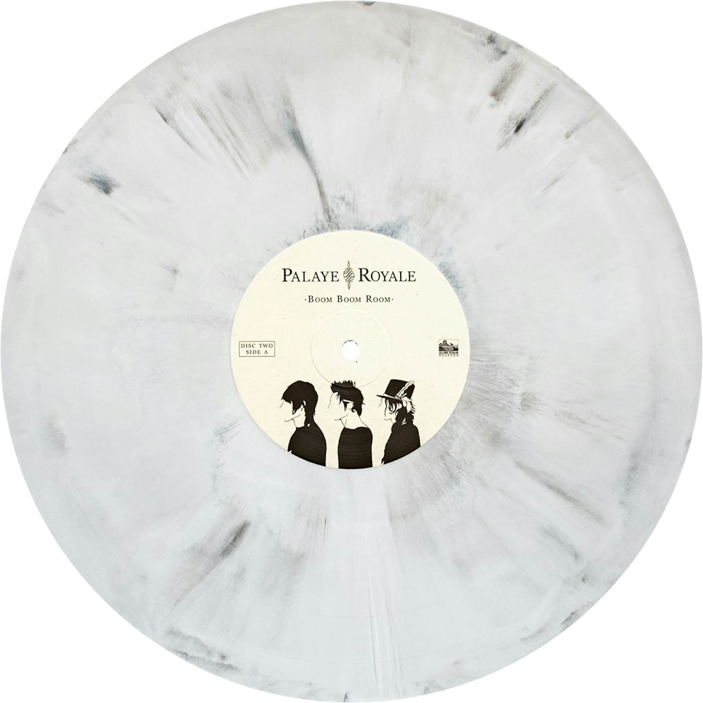 Palaye Royale - 'Boom Boom Room (Side A)' Vinyl (2xLP Opaque White w/ Black Marble)
