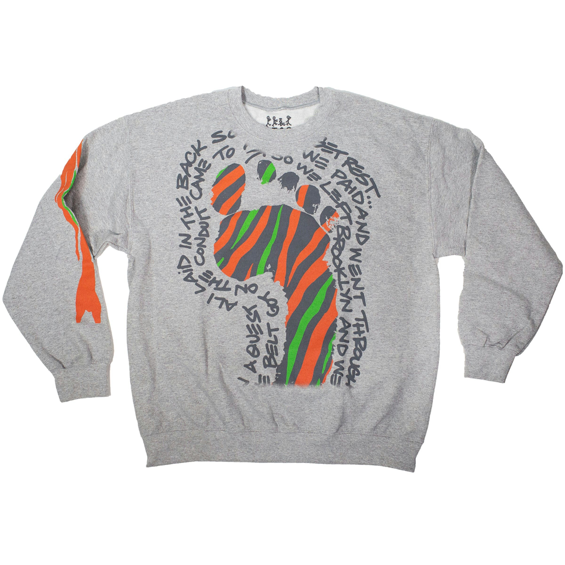 A Tribe Called Quest Lyric Foot Crewneck Sweatshirt