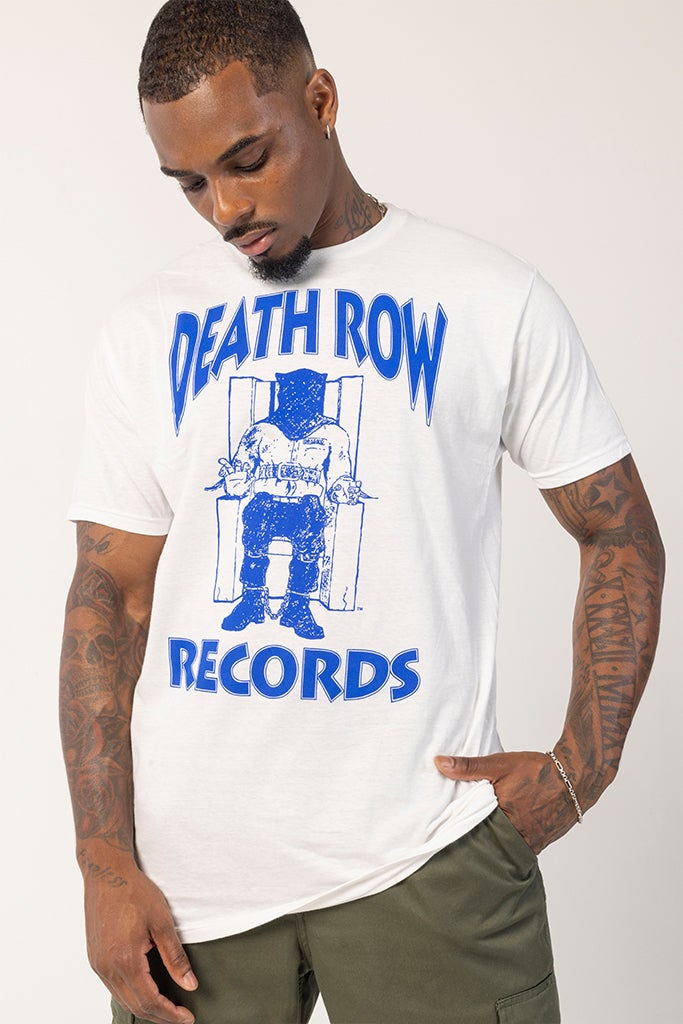 Blue death hot sale row records shirt