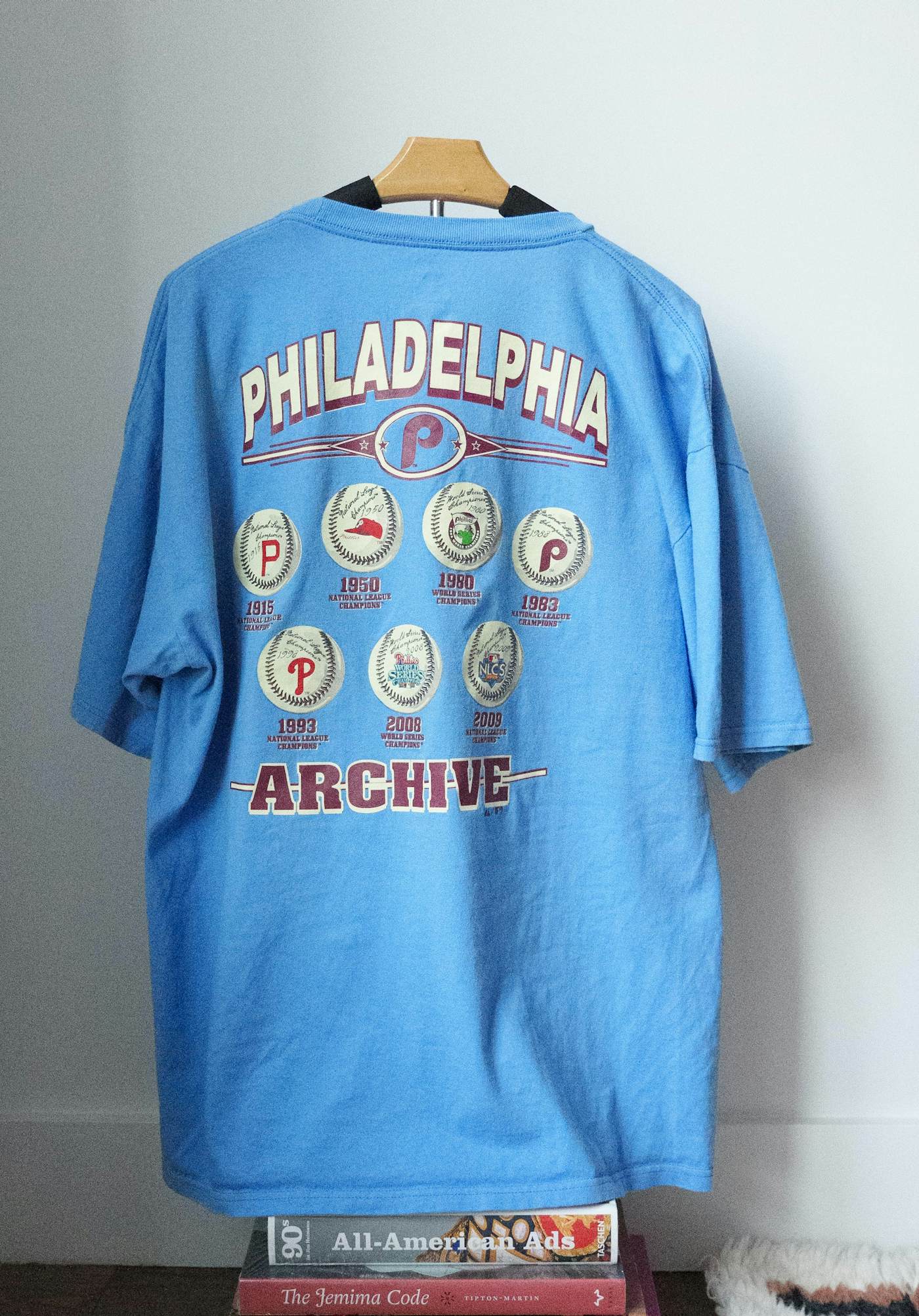 Vintage 1993 World Series T-shirt Philadelphia Phillies 