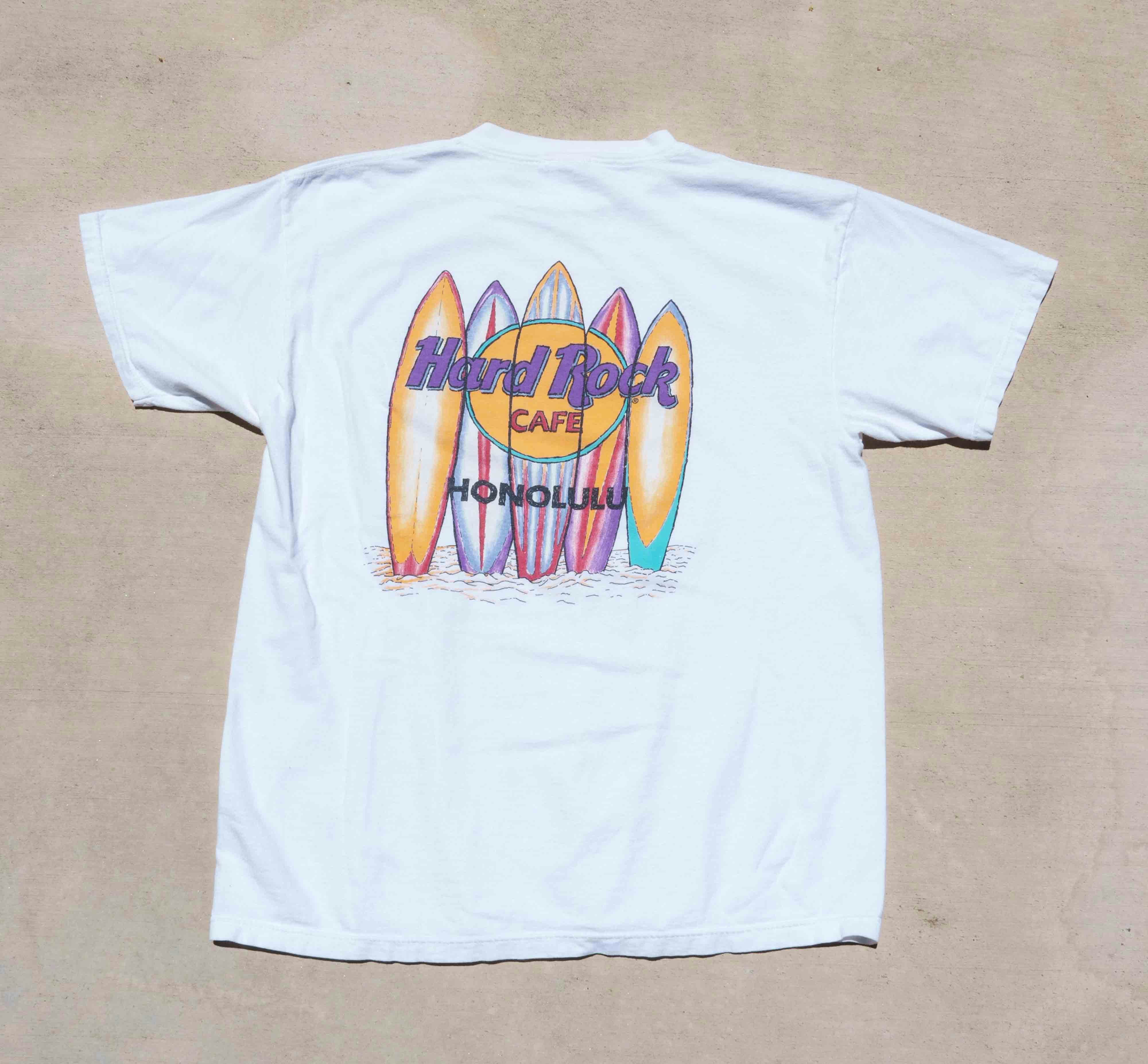 OKAYPLAYER Hard Rock Cafe Honolulu Vintage T-Shirt | Rare Finds