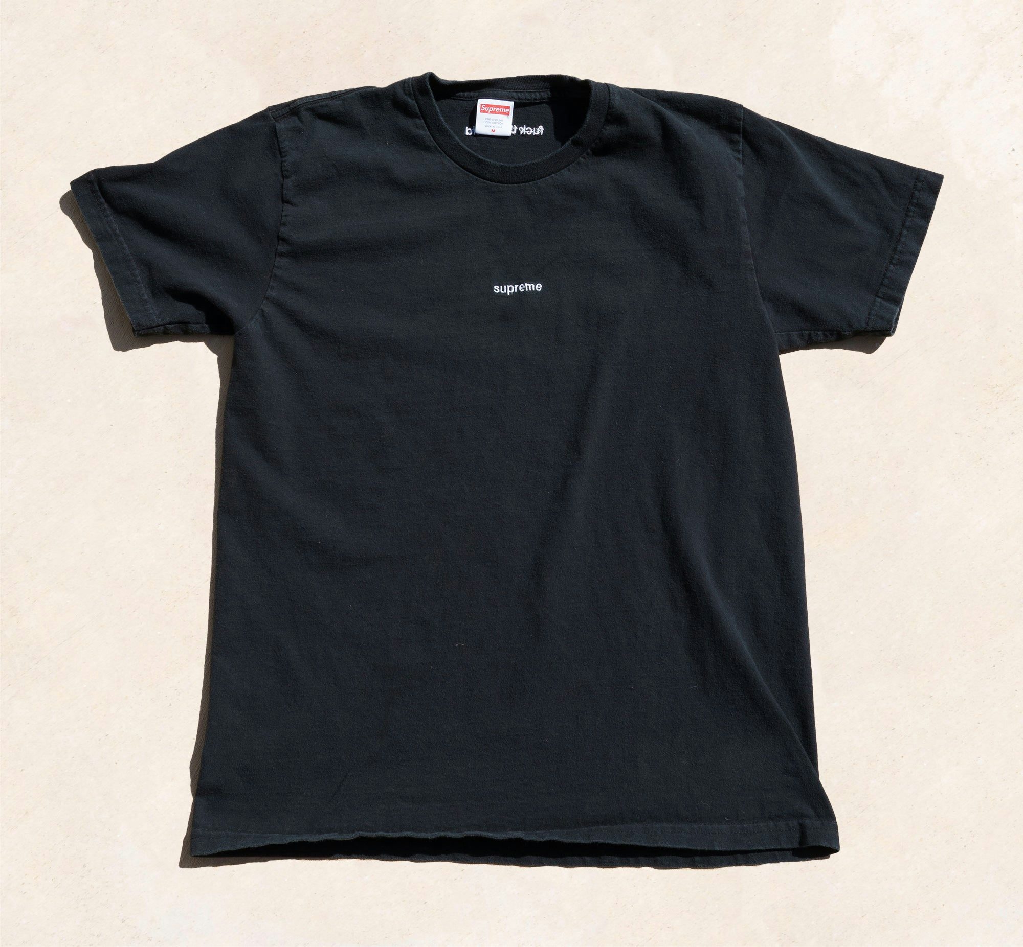 Supreme ftw tee store black