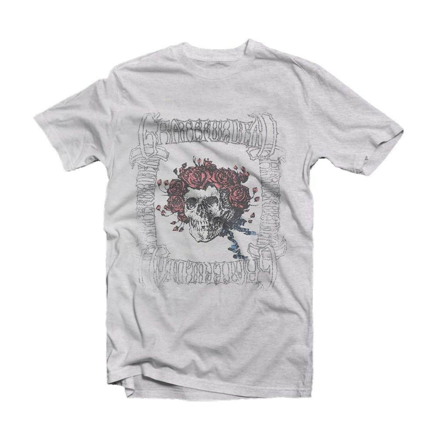 Grateful Dead - Bertha & Logo Unisex Large T-Shirt - White