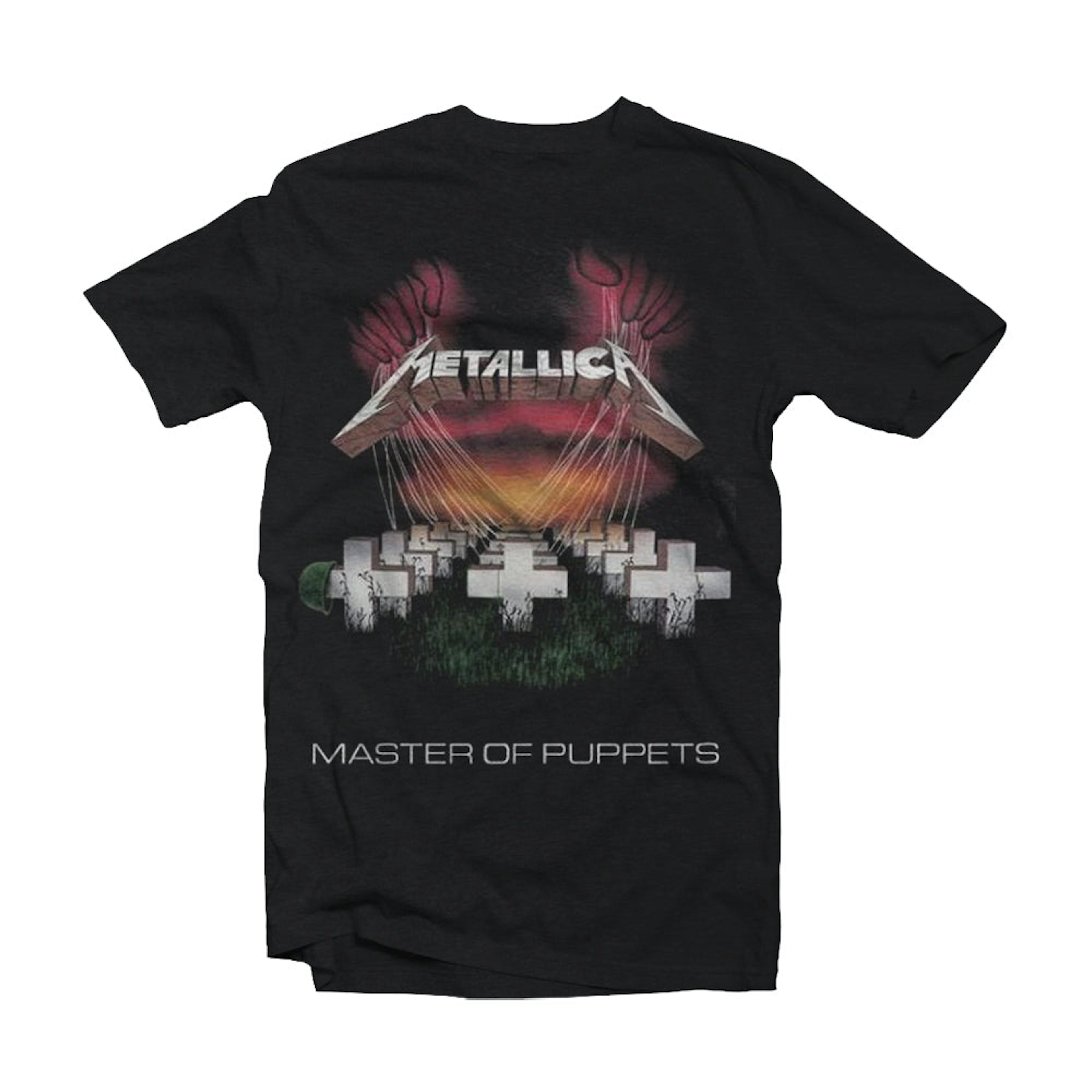 overeenkomst Moreel onderwijs Beringstraat Metallica T Shirt - Master Of Puppets European Tour '86