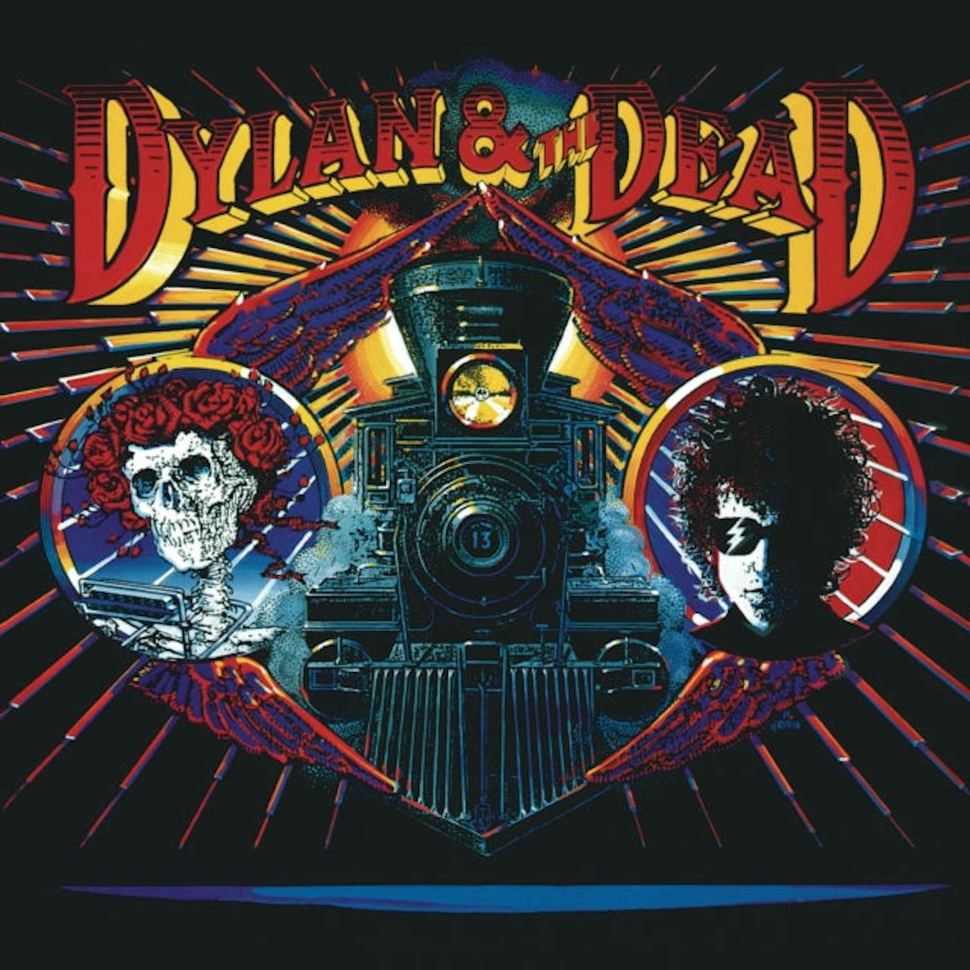 Bob Dylan & The Grateful Dead LP Vinyl Record - Dylan & The Dead